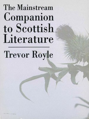 cover image of The Mainstream Companion to Scottish Literature